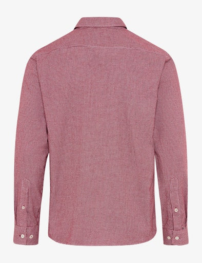 Hemden lange mouw rood BRAX