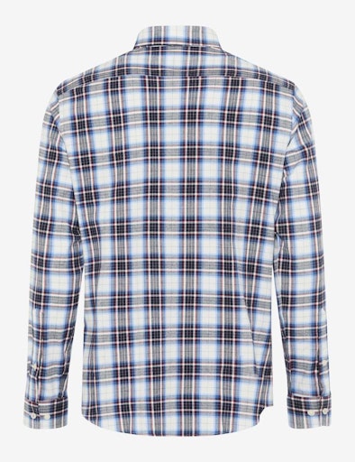 Hemden lange mouw blauw BRAX