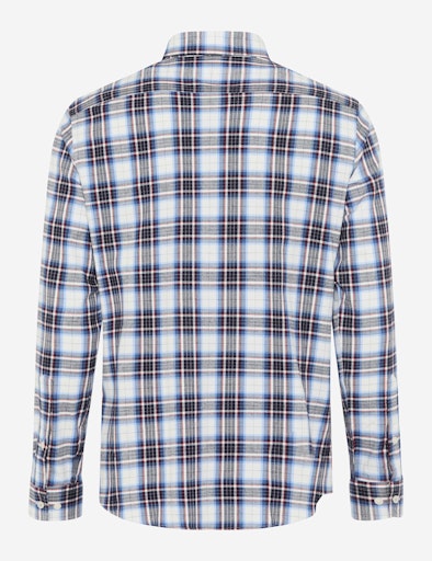 Hemden lange mouw blauw BRAX