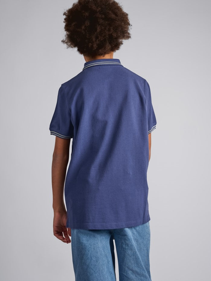 Polo's korte mouw blauw ANTWRP Junior