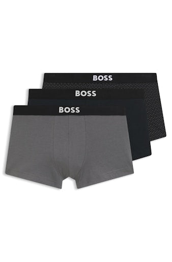 Ondergoed grijs Boss Men Black