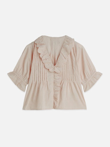 Blouses korte mouw roze Scotch & Soda