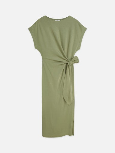 Jurken korte mouw groen Scotch & Soda