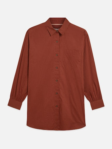 Blouses lange mouw bruin Scotch & Soda