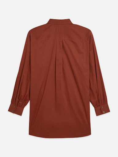 Blouses lange mouw bruin Scotch & Soda