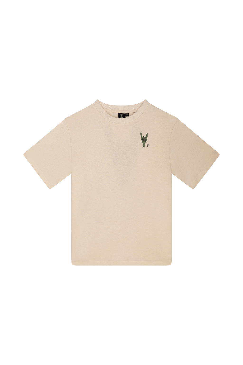 T-shirts korte mouw beige Someone
