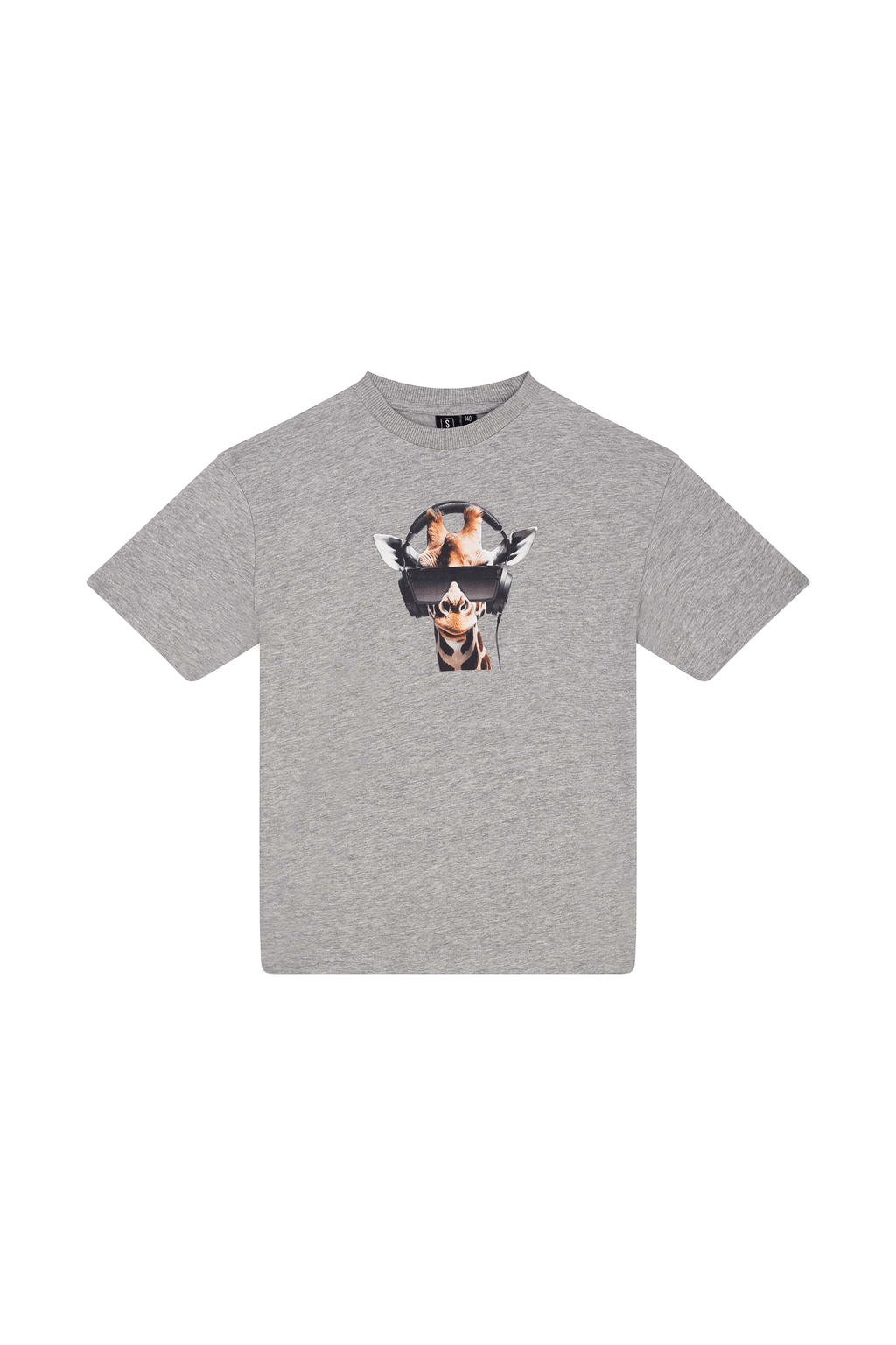 T-shirts korte mouw grijs Someone