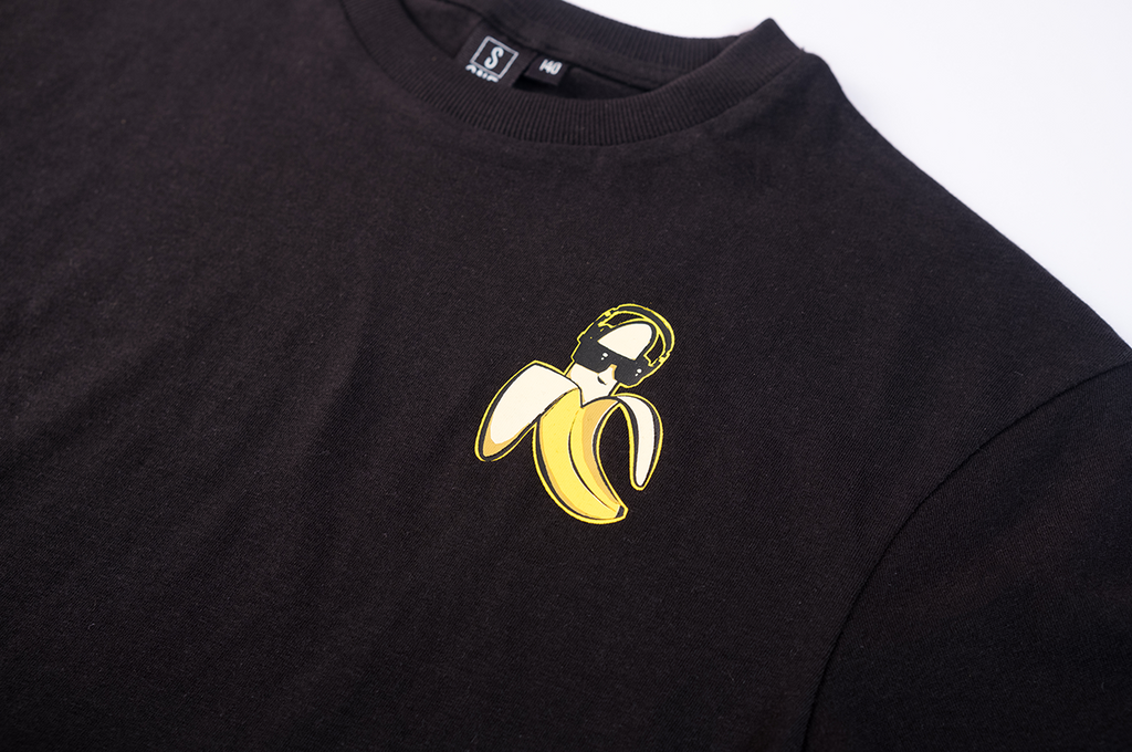 T-shirts korte mouw zwart Someone