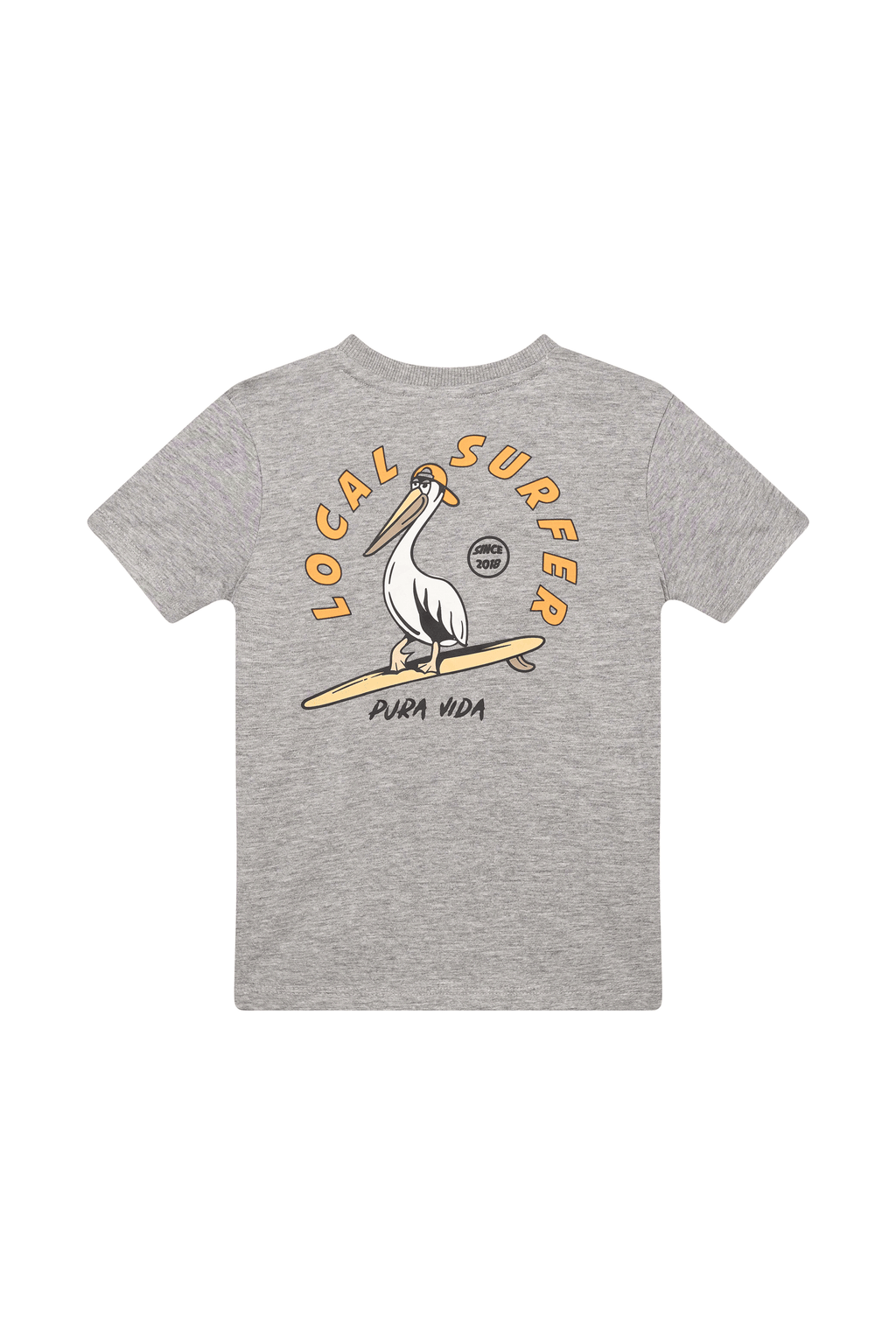 T-shirts korte mouw grijs Someone