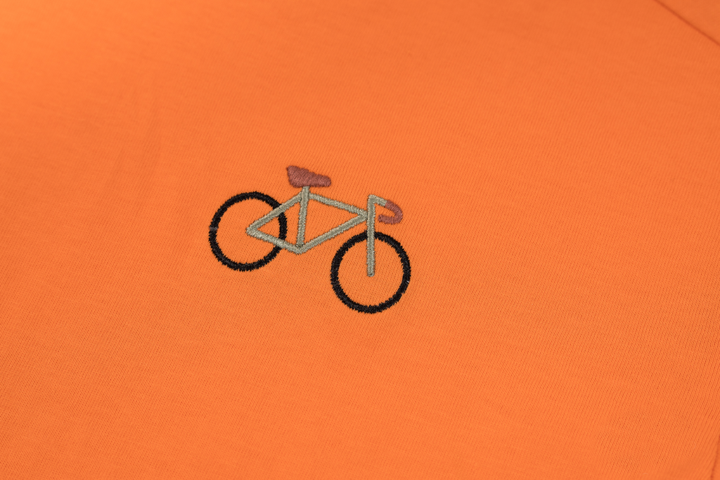 T-shirts korte mouw oranje Someone