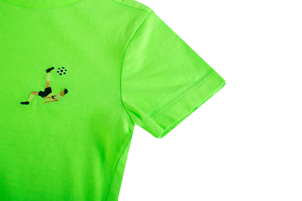 T-shirts korte mouw groen Someone