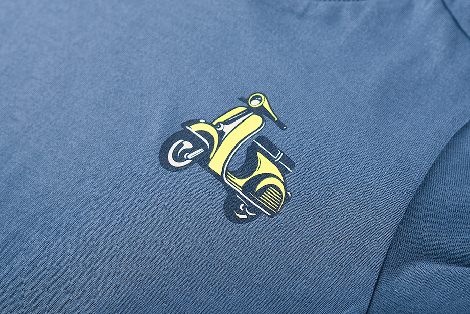 T-shirts korte mouw navy Someone