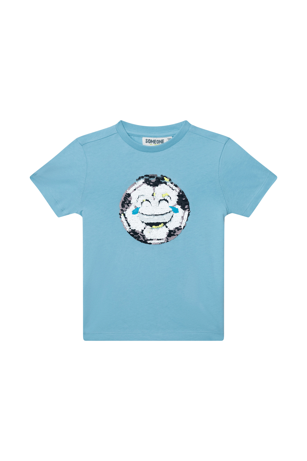 T-shirts korte mouw blauw Someone