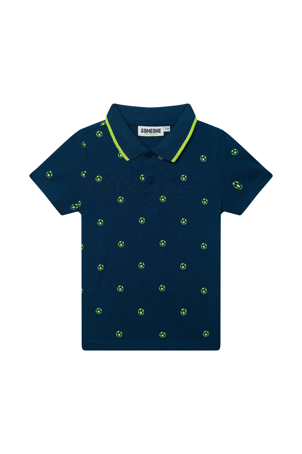 Polo's korte mouw navy Someone