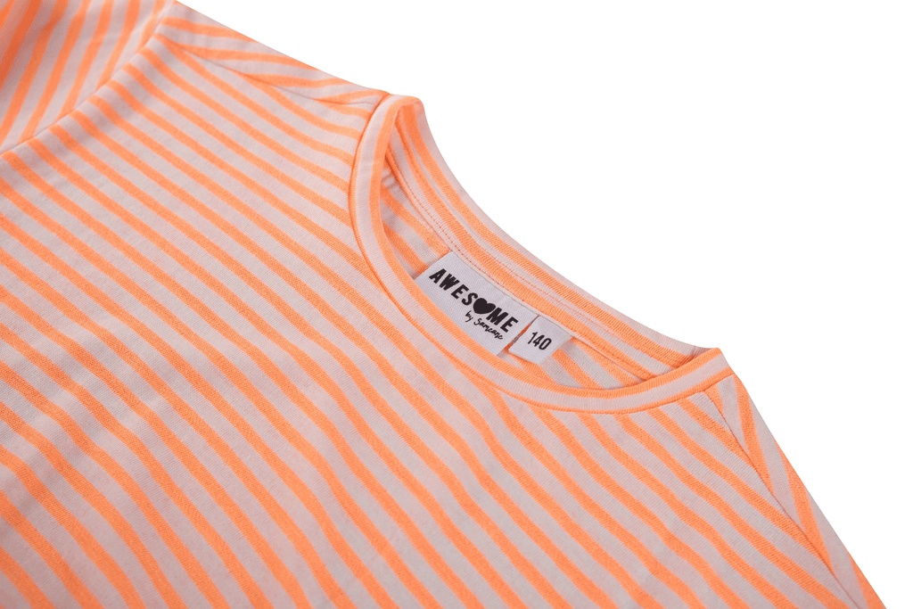 T-shirts korte mouw oranje Someone
