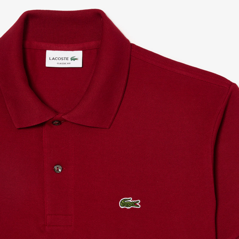 Polo's korte mouw bordeaux Lacoste