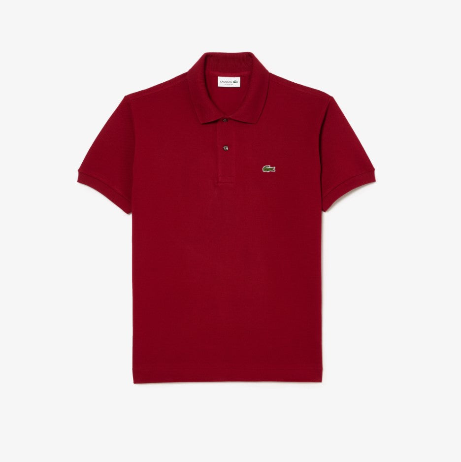 Polo's korte mouw bordeaux Lacoste