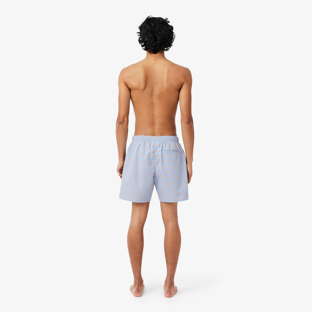 Zwembroeken blauw Lacoste