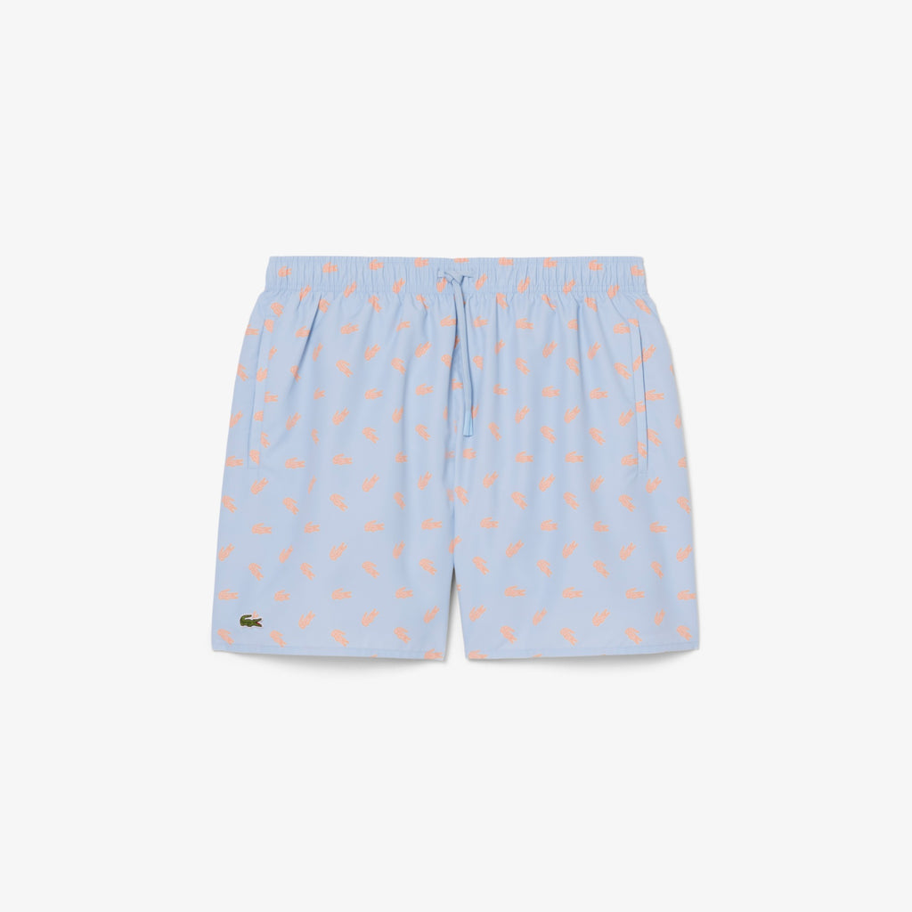 Zwembroeken blauw Lacoste