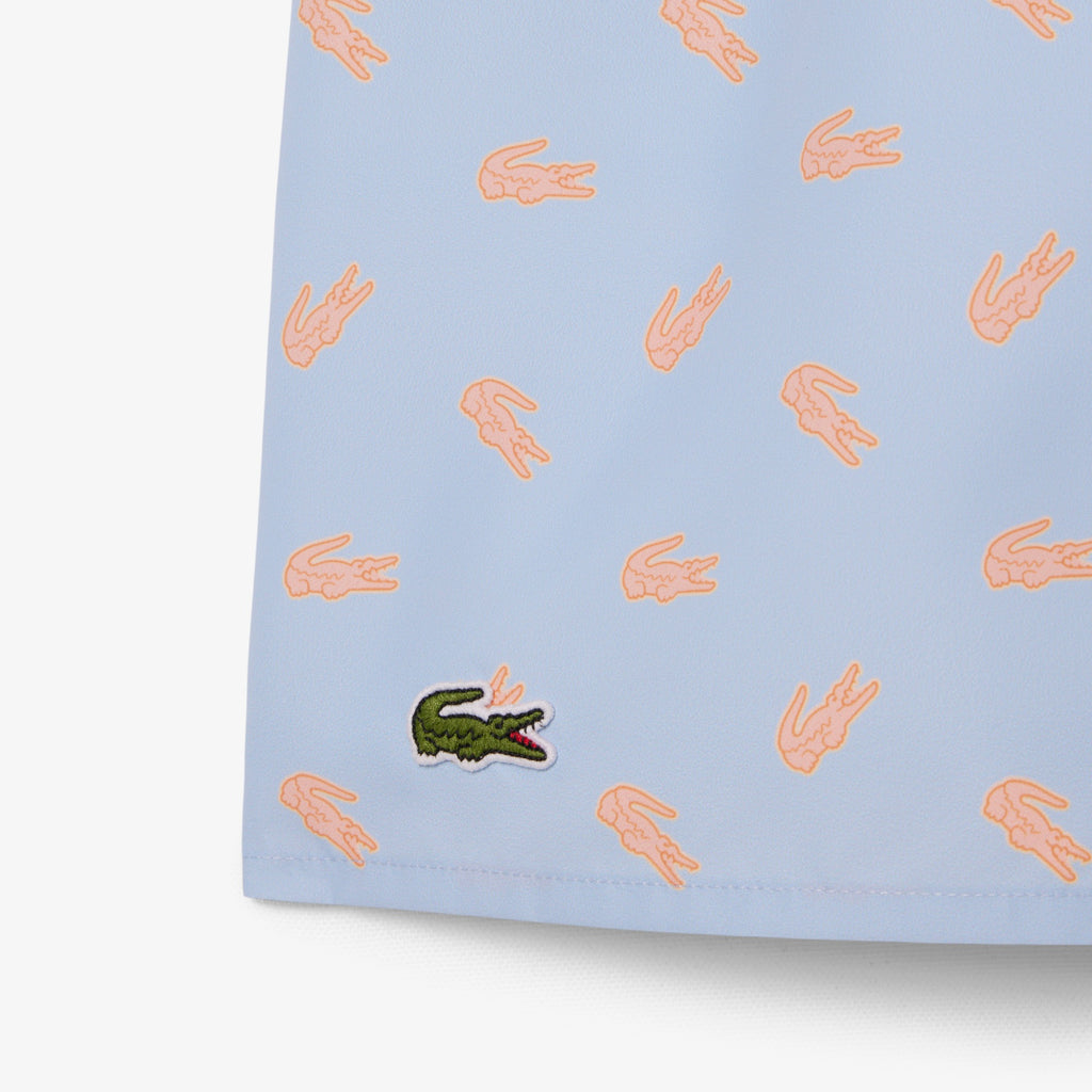Zwembroeken blauw Lacoste