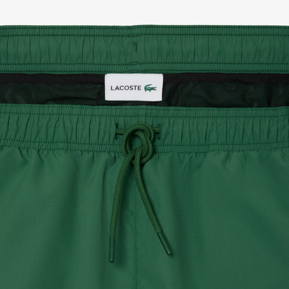 Zwembroeken groen Lacoste