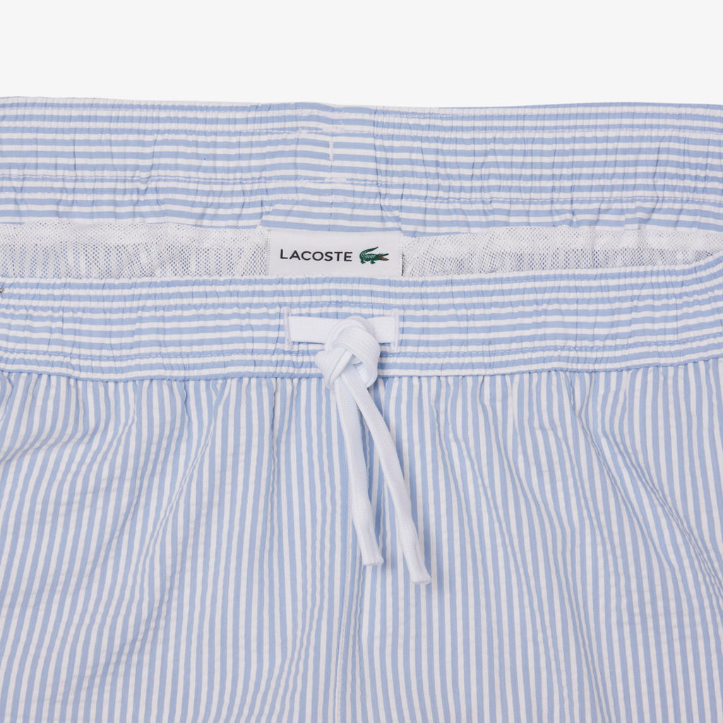 Zwembroeken wit Lacoste