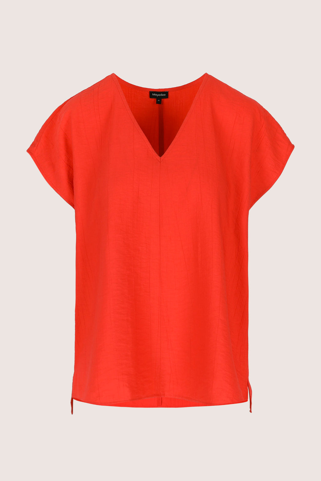 Blouses korte mouw oranje Mayerline
