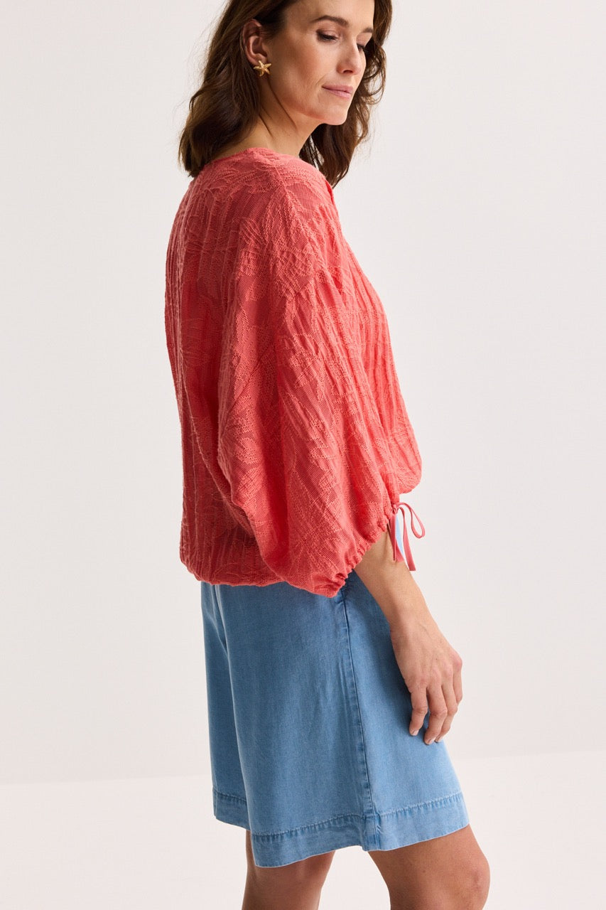 Blouses lange mouw roze Mayerline