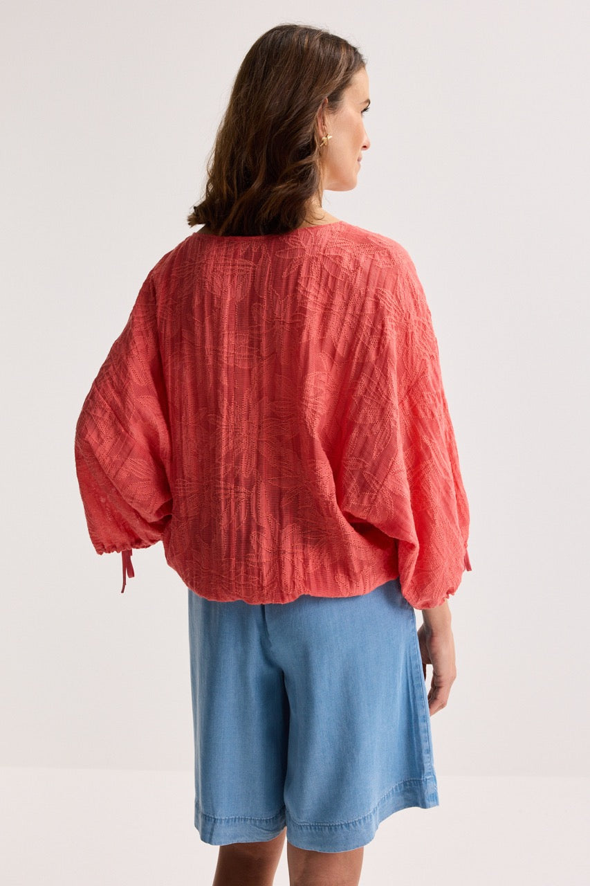 Blouses lange mouw roze Mayerline