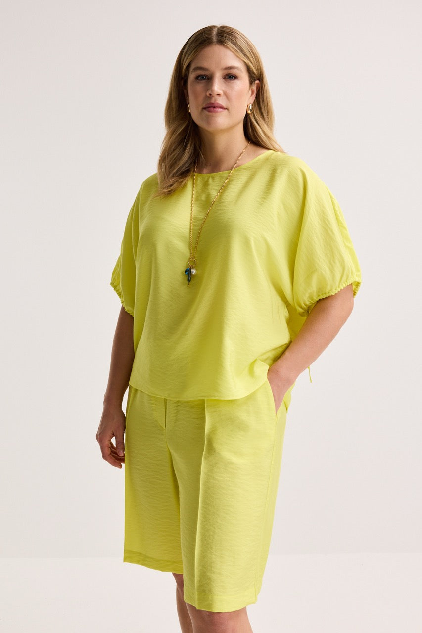 Blouses lange mouw groen Améline