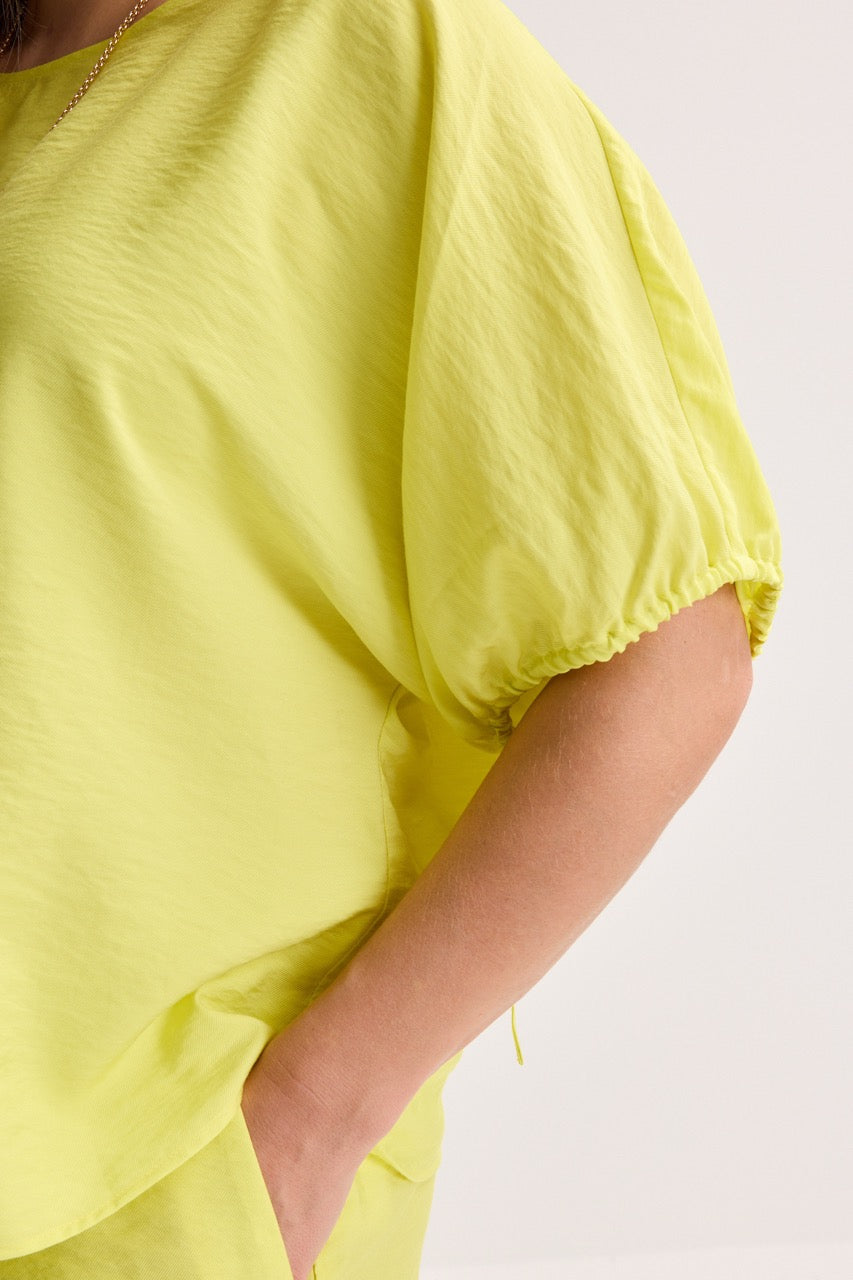 Blouses lange mouw groen Améline