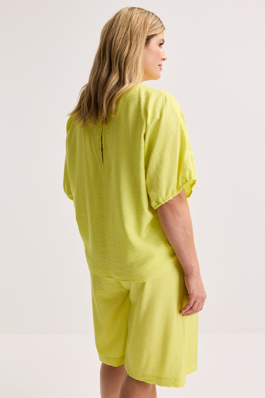 Blouses lange mouw groen Améline