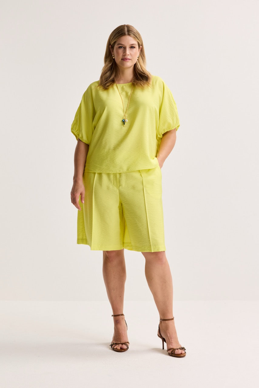 Blouses lange mouw groen Améline