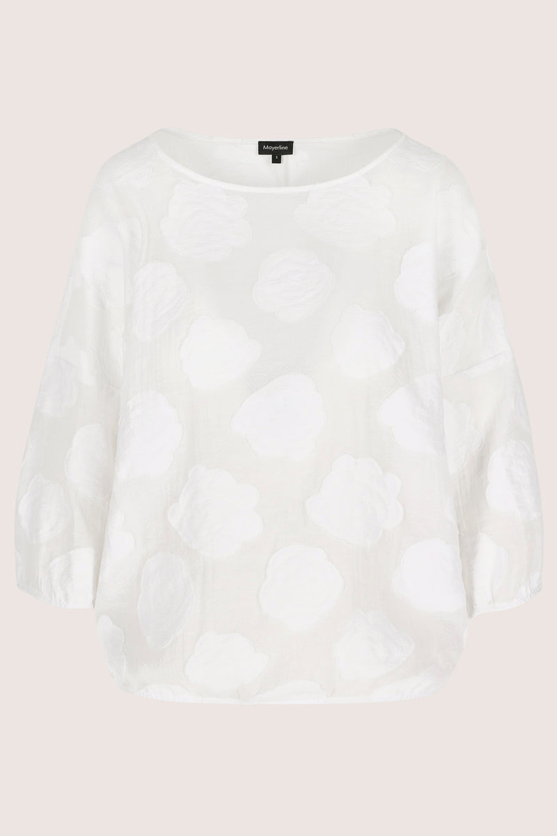 Blouses lange mouw wit Mayerline