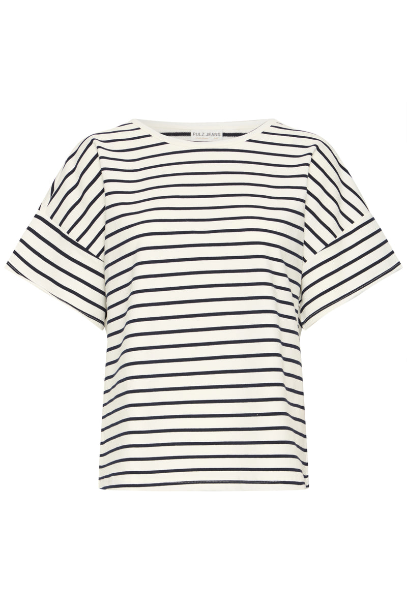 T-shirts korte mouw zwart Pulz Jeans