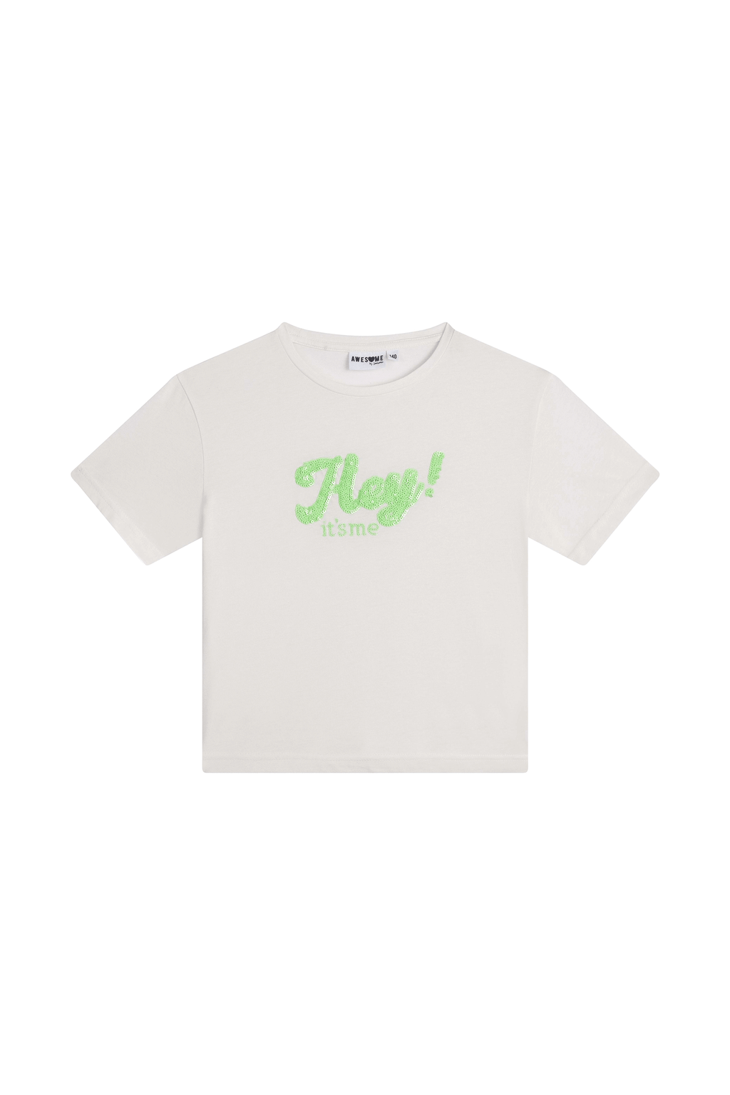 T-shirts korte mouw beige Someone