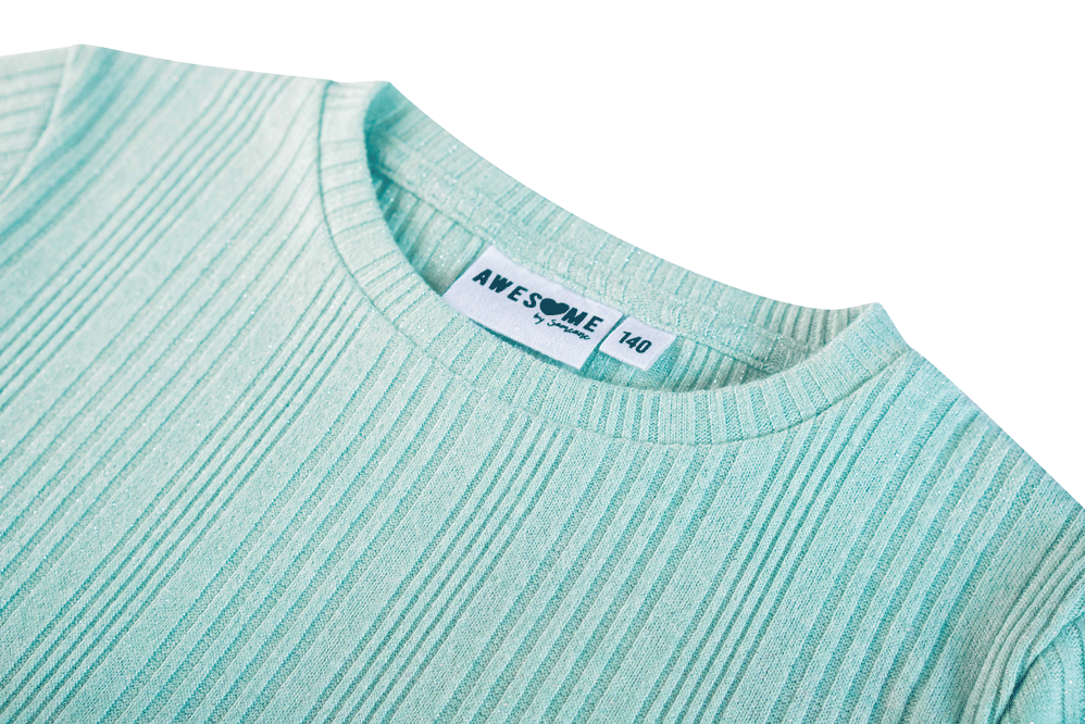T-shirts korte mouw groen Someone
