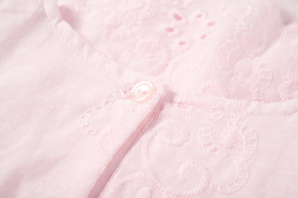Blouses korte mouw roze Someone