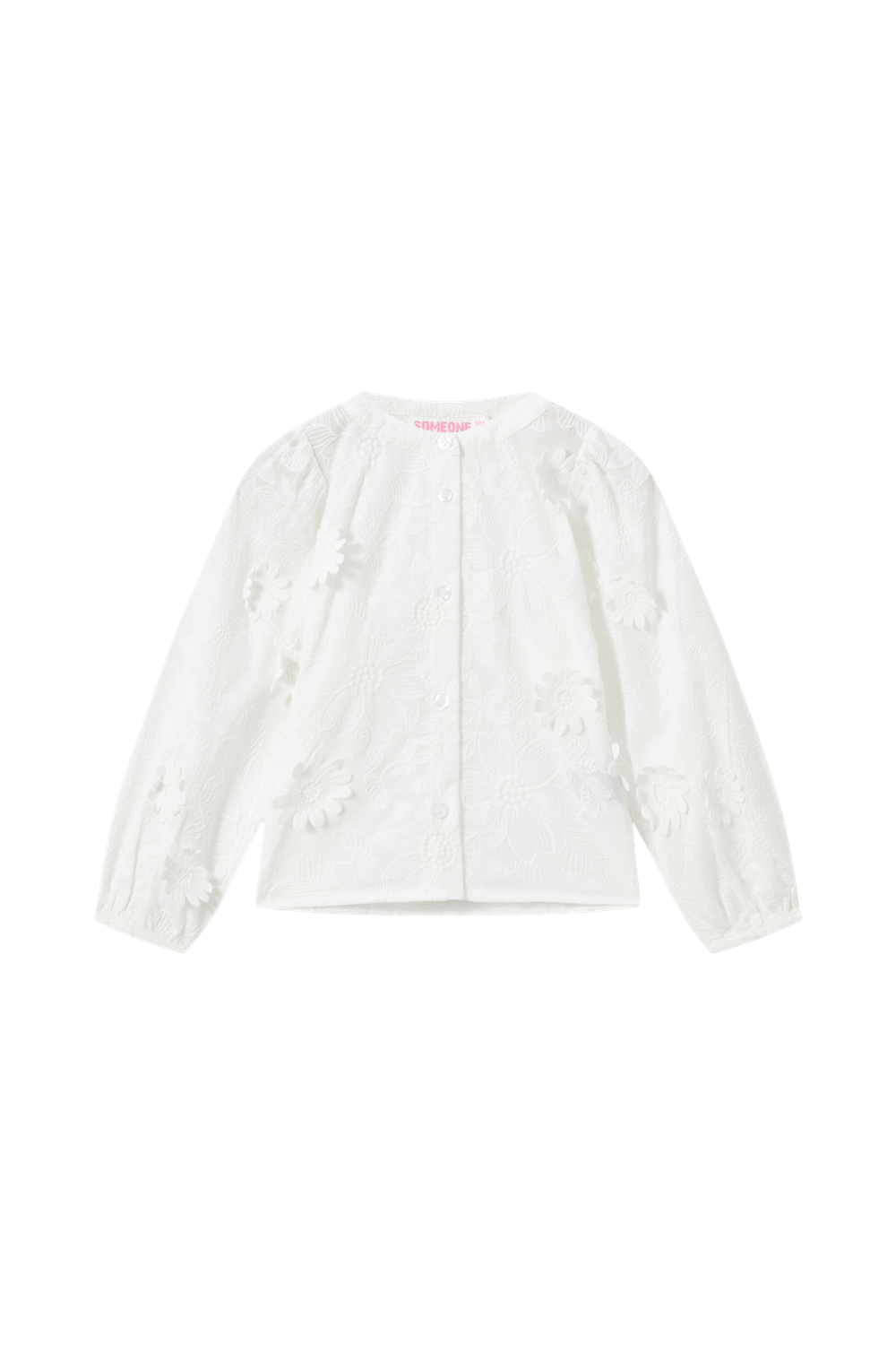 Blouses lange mouw beige Someone