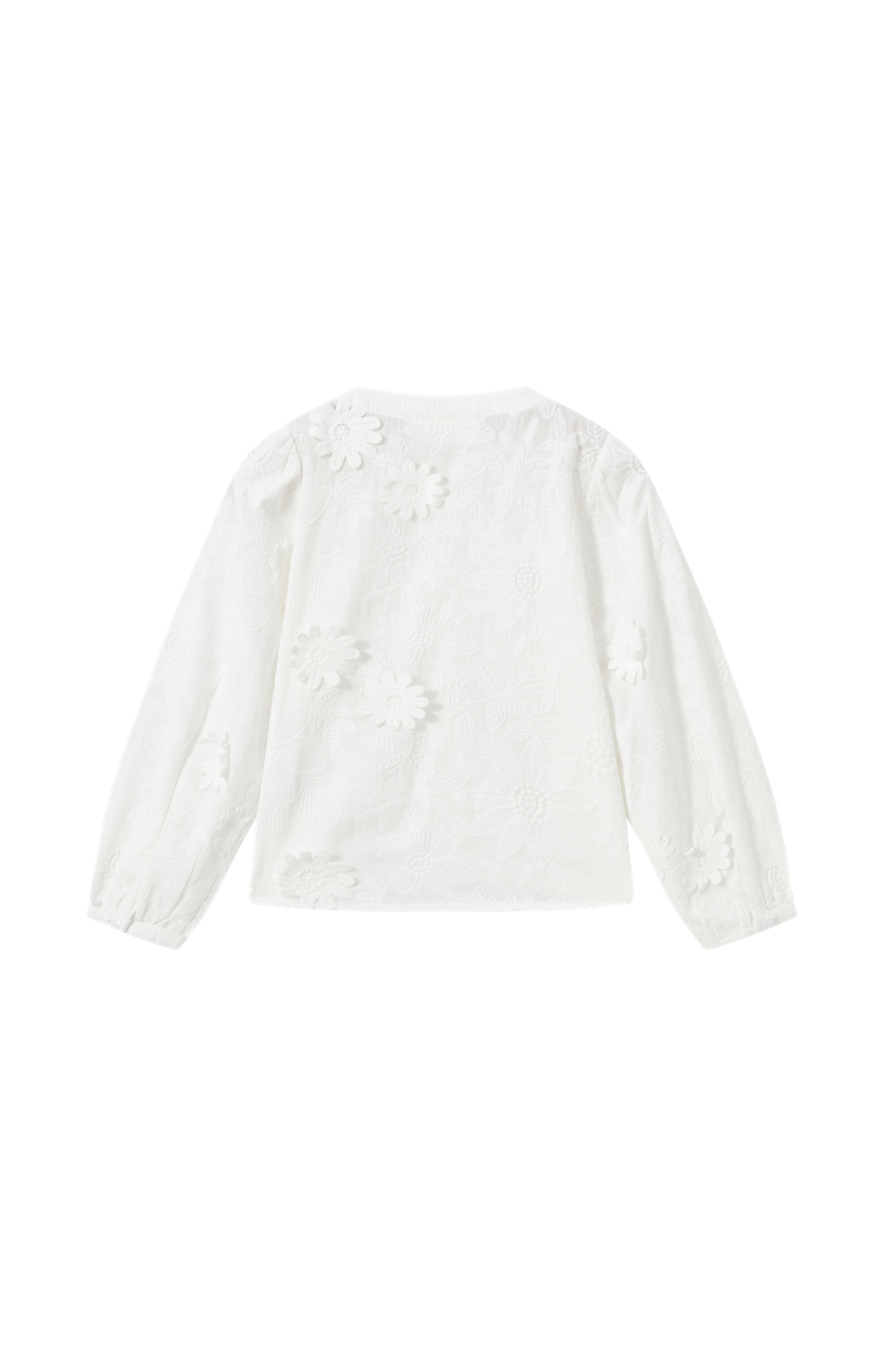 Blouses lange mouw beige Someone