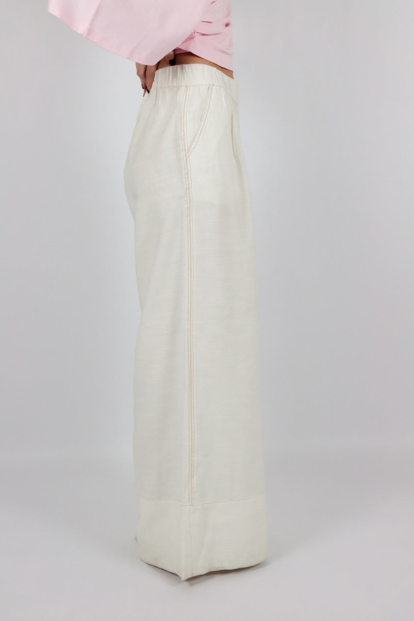 Broeken beige AMANDINE