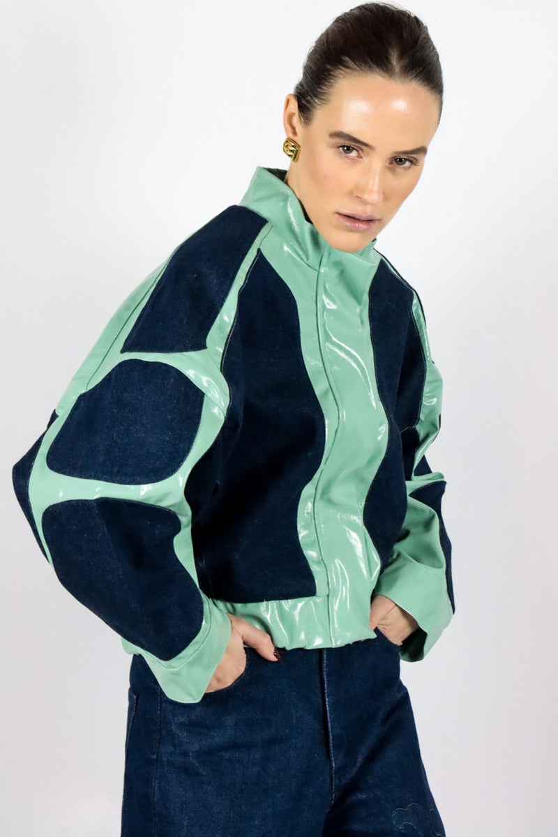 Jassen groen AMANDINE