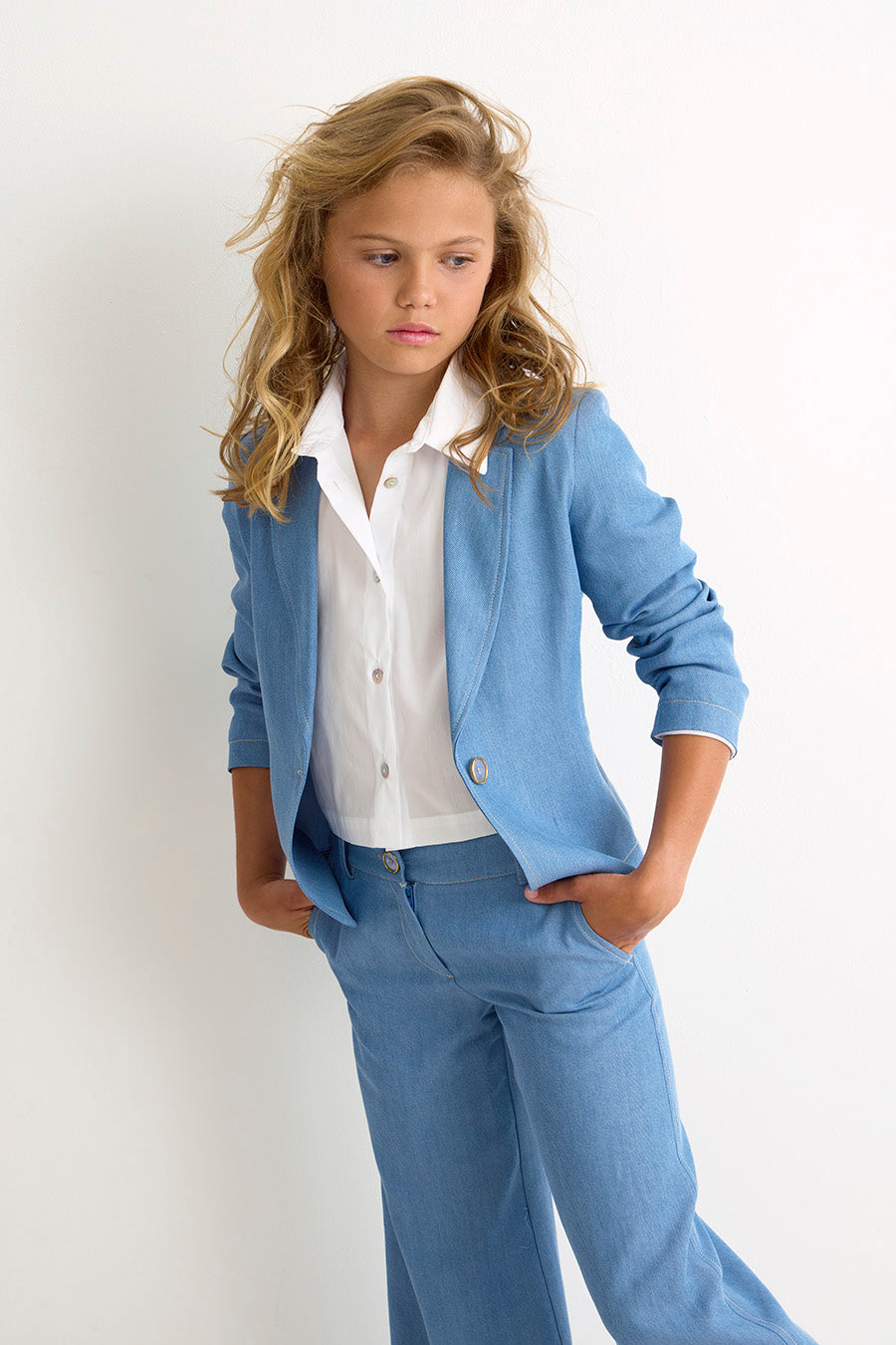 Blazers blauw Diamante Blu
