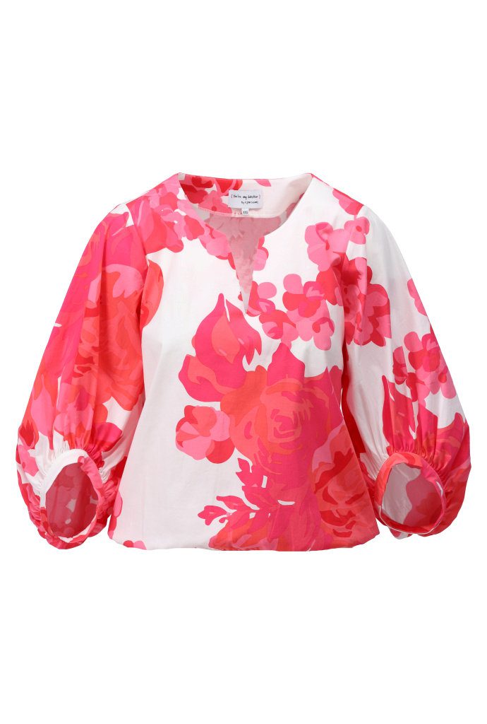 Blouses lange mouw roze K[DESIGN]