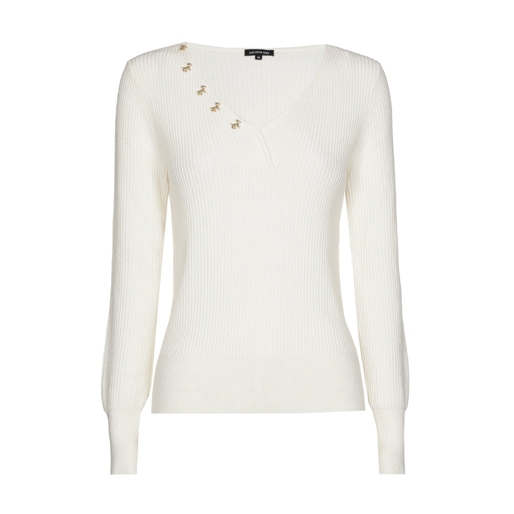 Pulls beige Caroline Biss