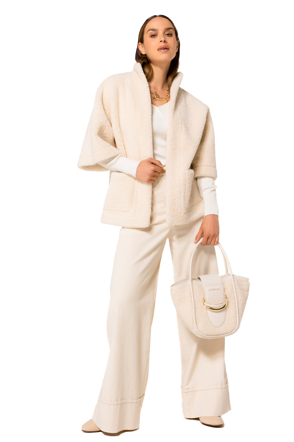 Pulls beige Caroline Biss