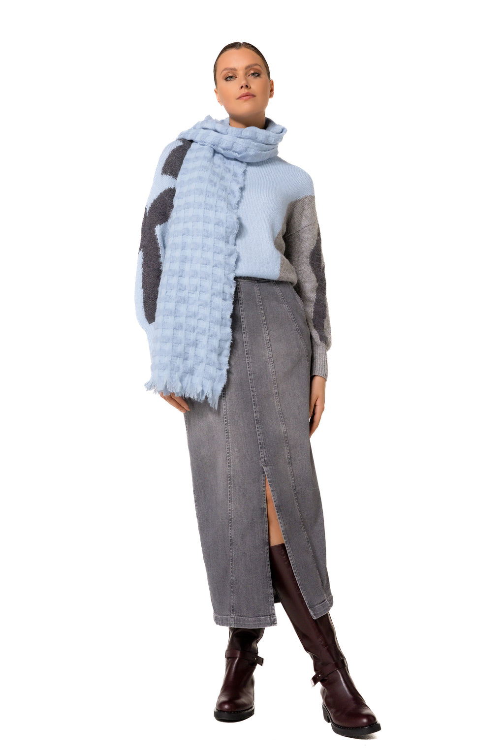 Rokken grijs Caroline Biss