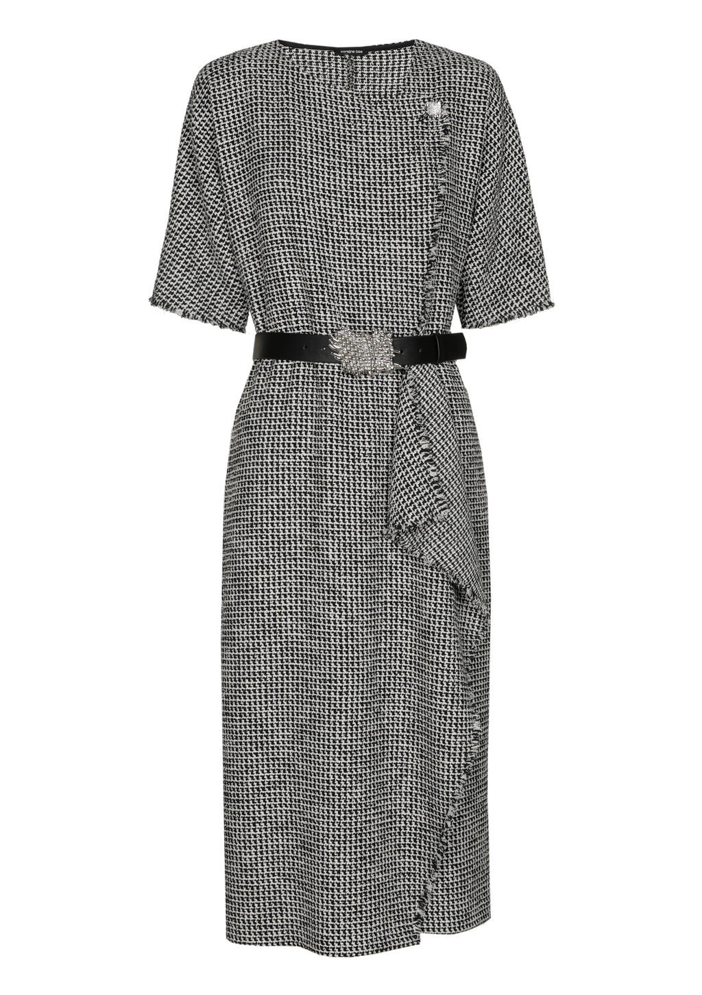 Jurken lange mouw multicolor Caroline Biss