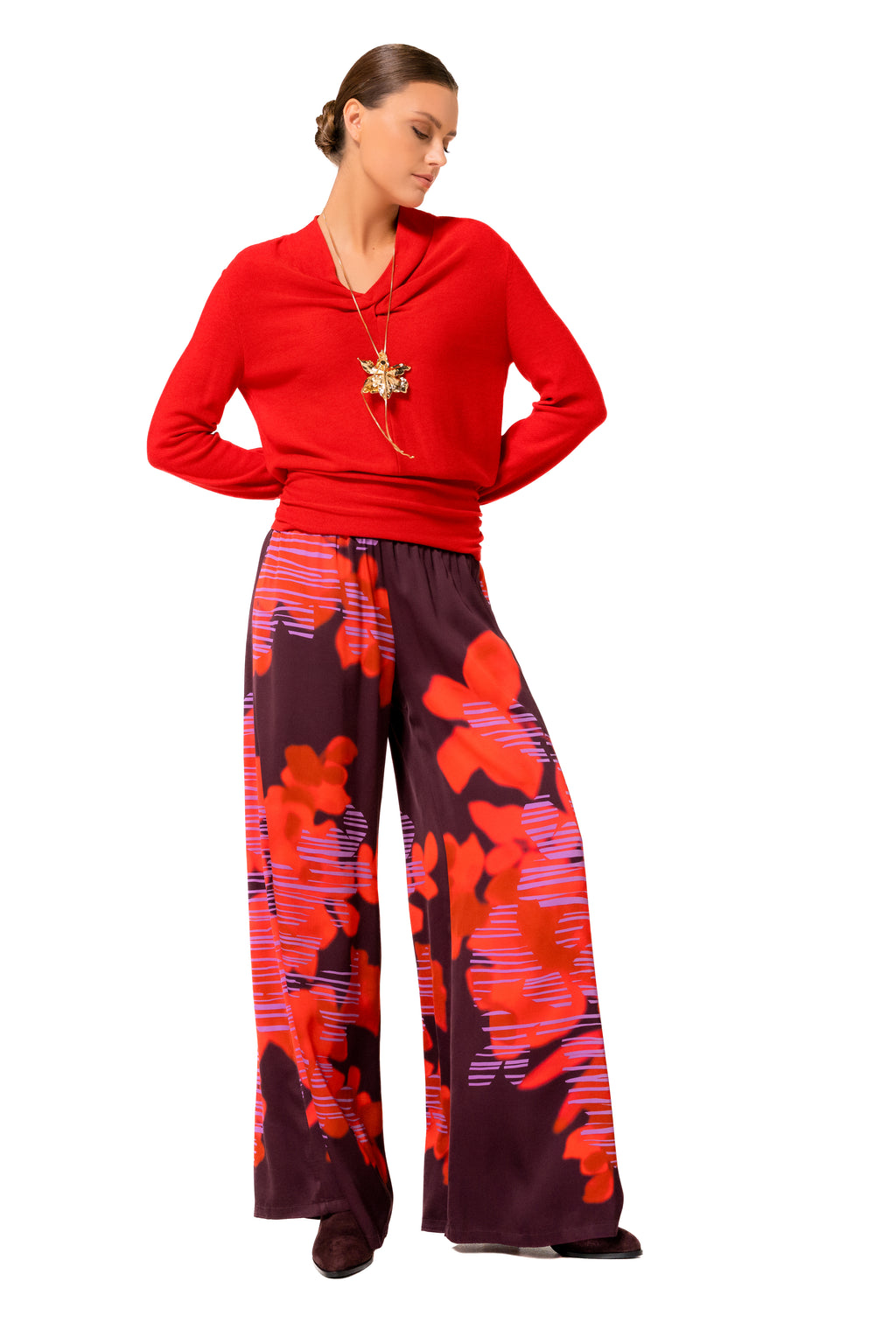 Pulls rood Caroline Biss