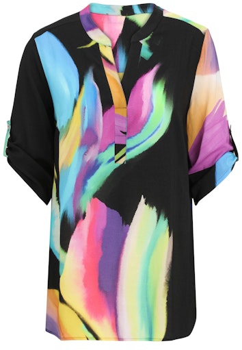 Blouses korte mouw multicolor Doris Streich